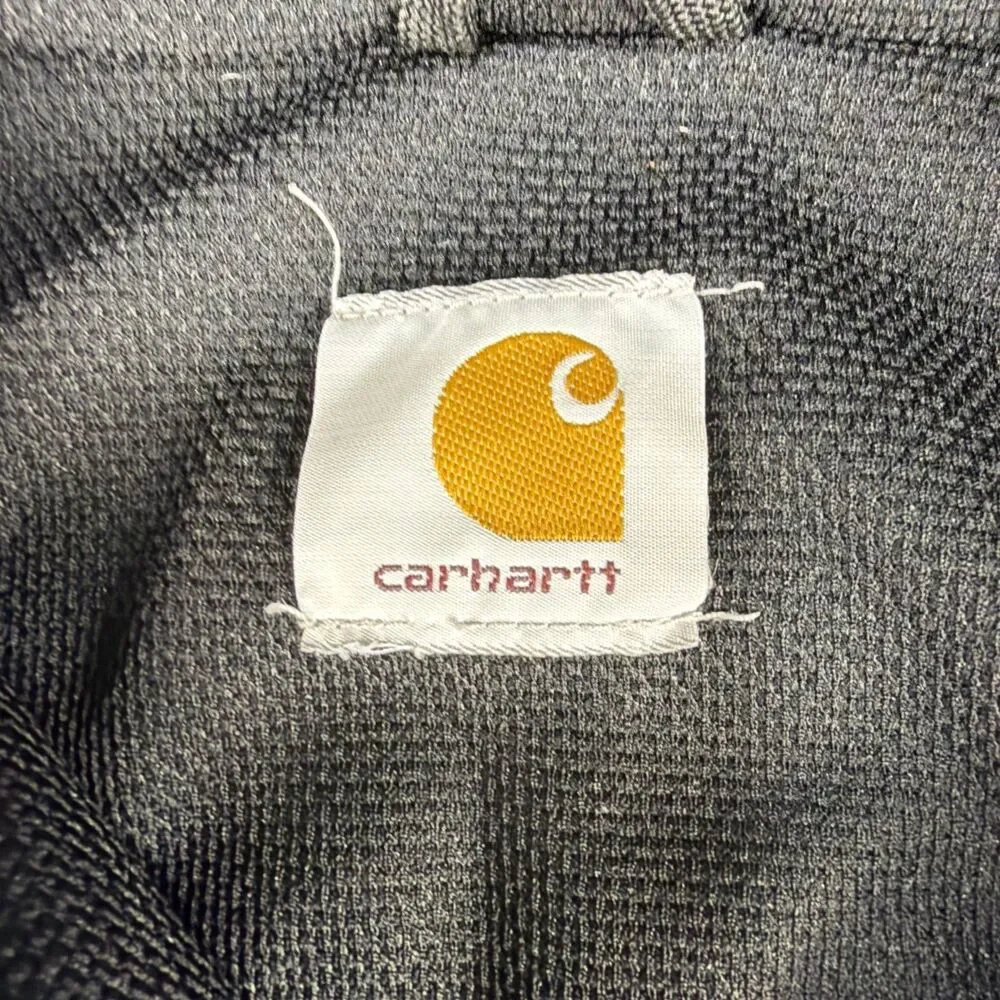 Carhartt J149 NVY Jacket Mens 3XL Zip Up Sweatshirt Hooded Thermal Lined  NICE!!
